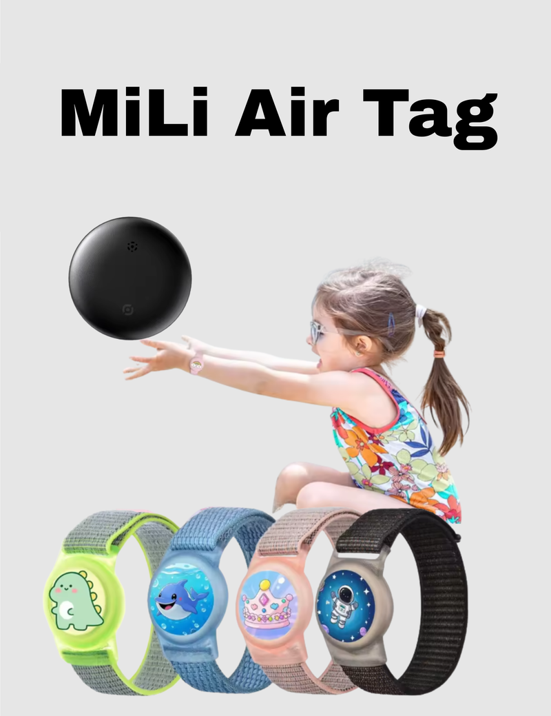 Mili Rastreador AirTag Android bluetooth + Pulseira Ballistic