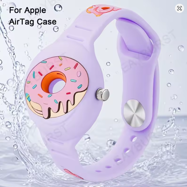 MiLi Rastreador AirTag Android bluetooth + Pulseira Silicone Airtag