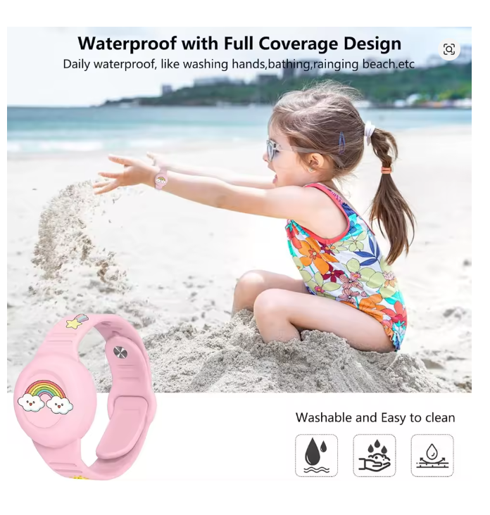 MiLi Rastreador AirTag Android bluetooth + Pulseira Silicone Airtag