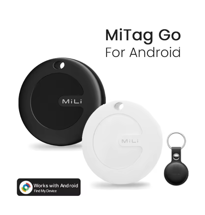 Rastreador MiliTag Android  Conexão bluetooth + Pulseira Ballistic airtag