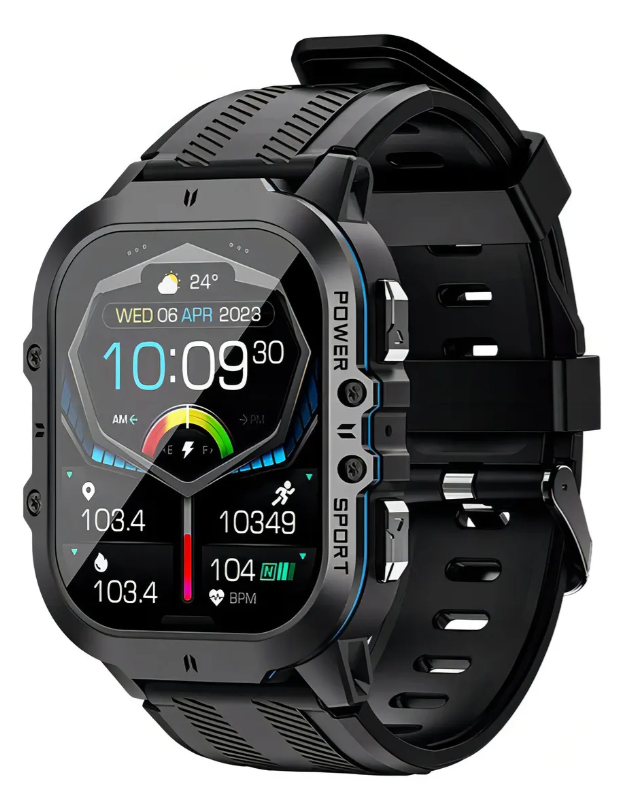 SmartWatch Relógio inteligente Militar - Xiaomi IP68, 5ATM  ➤ Cód MHP 02