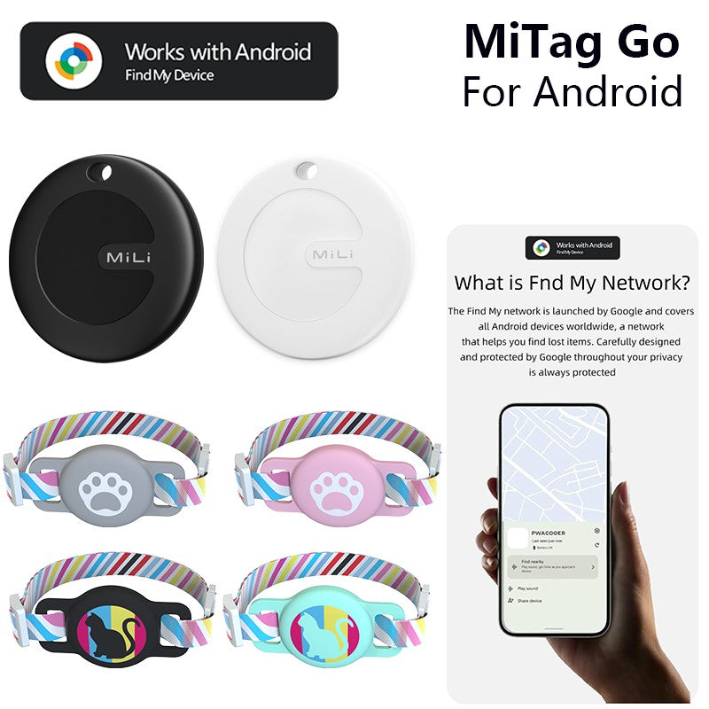 MiLi Rastreador Mitag Tracker para Gatos Cães Animais de Estimação